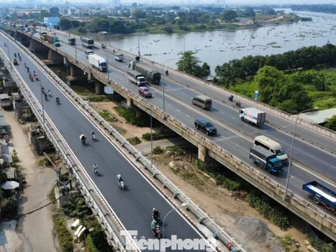 Diện mạo cầu Bình Phước 1 sau khi hoàn thành nâng tĩnh không