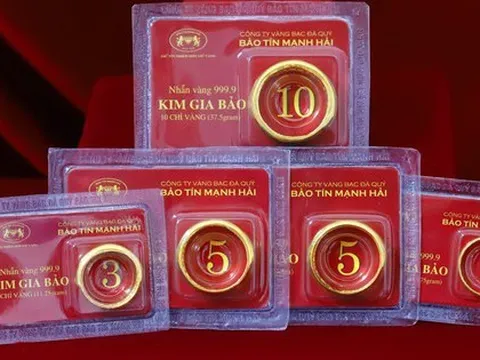 Ngày 4/1: Người mua vàng lỗ hơn 10 triệu đồng/lượng sau một tuần