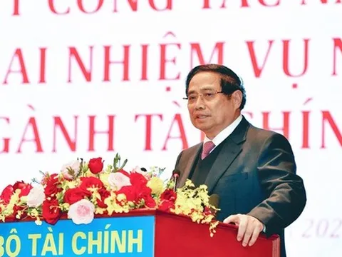 Thủ tướng: Ngành tài chính xứng đáng là người "gác kho" trung thành, là "bộ não" tinh nhuệ và là "nguồn lực phát triển", cùng cả nước bước vào kỷ nguyên vươn mình