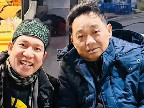 Đây rồi hình ảnh mới nhất của "Ngọc Hoàng" Quốc Khánh, ngồi ăn lẩu cùng Táo Kinh Tế giữa giá rét Hà Nội