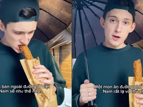 Món bánh chỉ 7.000 đồng ở Việt Nam khiến khách Nga liên tục gật gù vì quá ngon