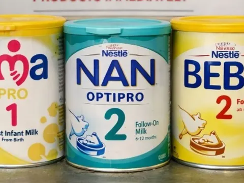 Nestlé Việt Nam thu hồi 17 lô sữa NAN