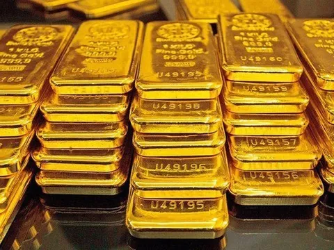 Giá vàng đồng loạt tăng mạnh