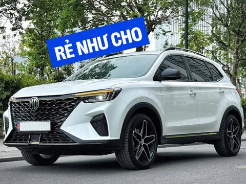 MG RX5 ‘xả kho’ giảm sốc 244 triệu đồng trước Tết: Giá ngang xe cỡ B, gây sức ép cực lớn lên Mitsubishi Xforce và Kia Seltos