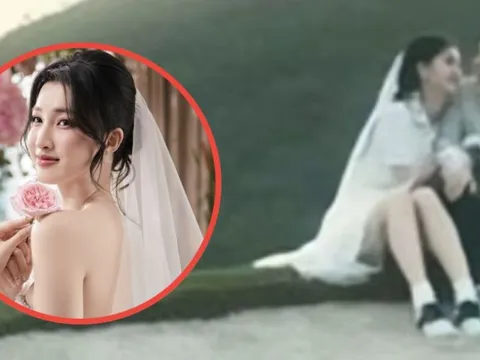 Rò rỉ ảnh cưới cực hiếm của Á hậu Phương Nhi và thiếu gia Minh Hoàng