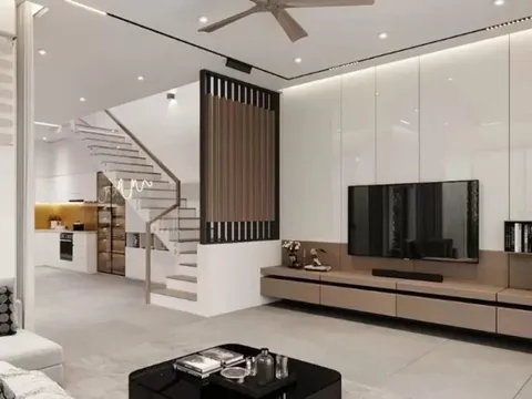 Những mẫu vách ngăn phòng khách và bếp độc đáo