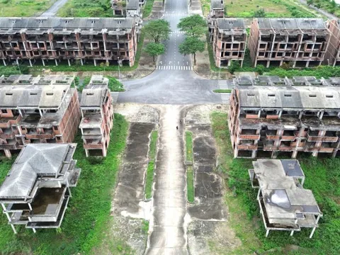 Cảnh dang dở ở dự án khu đô thị sinh thái gần 4.500 tỷ đồng ở Đà Nẵng