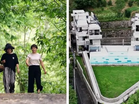 Dốc sạch 6,5 tỷ tiền tiết kiệm, hai chị em trung niên xây nhà ở quê cho 8 người sống chung khi về già