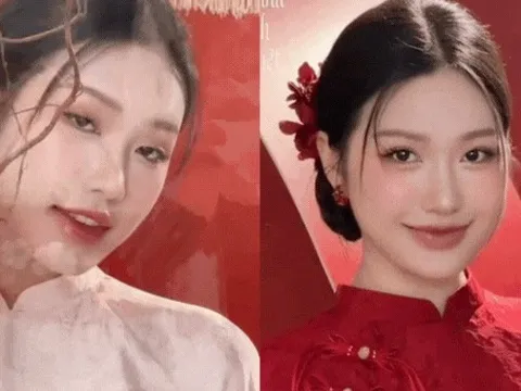 Doãn Hải My chụp tới 25 bộ áo dài tết, xinh đẹp nết na nhưng vẫn bị netizen chê "một màu" vì một lý do