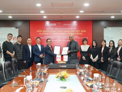 MSB hợp tác Ksher đón đầu làn sóng thanh toán xuyên biên giới tại Việt Nam