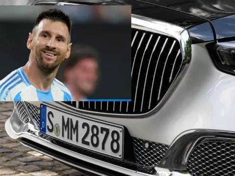 Lionel Messi gây chú ý khi lái Mercedes-Maybach 6,5 tỷ đồng tại Mỹ