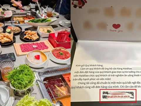 Cầm thẻ ngân hàng đi ăn Haidilao, nhiều người không ngờ lại được giảm một mớ tiền