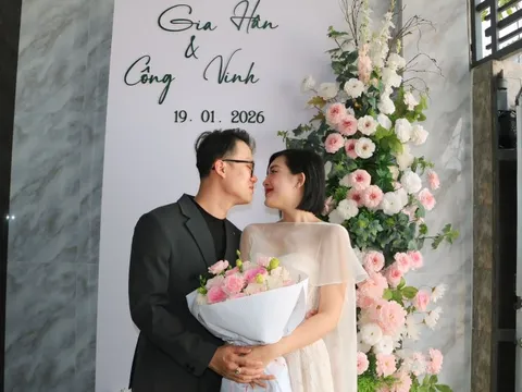 Đầu năm cưới hỏi tưng bừng: Á hậu ở Người Ấy Là Ai thông báo cưới, chú rể Công Vinh bảnh ghê!