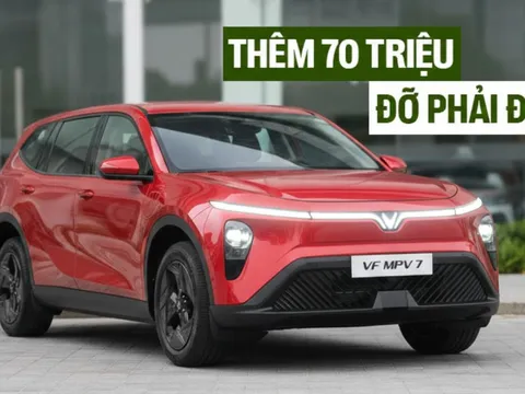 VinFast VF MPV 7 nhận cọc: Giá dự kiến 819 triệu đồng, mua sớm rẻ hơn, chênh 70 triệu với bản dịch vụ nhưng thêm loạt trang bị xịn