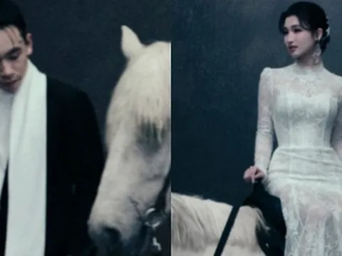 Á hậu Phương Nhi và Minh Hoàng có chia sẻ đầu tiên, hé lộ ảnh cưới quá sang xịn!