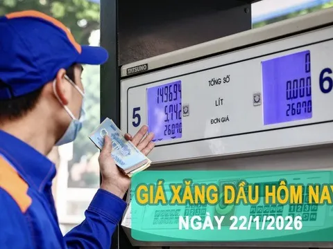 Giá xăng dầu hôm nay 22/1: Giá xăng giảm, giá dầu tăng