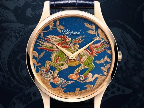 Chopard "Long Mã": Đồng hồ Thuỵ Sĩ bắt tay sơn mài Việt