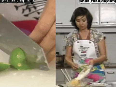 Video dạy nấu ăn năm 1995 bất ngờ "nổi như cồn": Cách dùng nguyên liệu thế nào mà khiến chị em hốt hoảng?