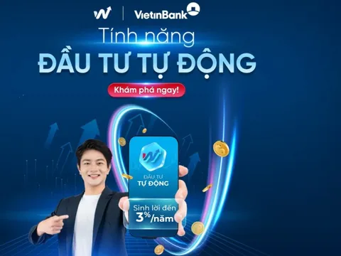 VietinBank ra mắt tính năng “Đầu tư tự động” trên nền tảng V-Wealth