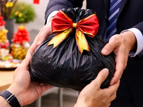 Công ty thưởng Tết bằng quà độc lạ khiến nhân viên "cười ra nước mắt"