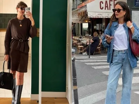 Style của phụ nữ Pháp sang trọng mọi lúc mọi nơi, hóa ra là nhờ 5 mẫu áo dài tay