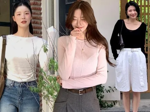 Trời ấm là phải mặc ngay áo thun dài tay với 5 công thức siêu trẻ