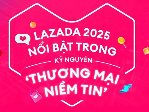 Lazada 2025 nổi bật trong kỷ nguyên ‘Thương mại niềm tin’