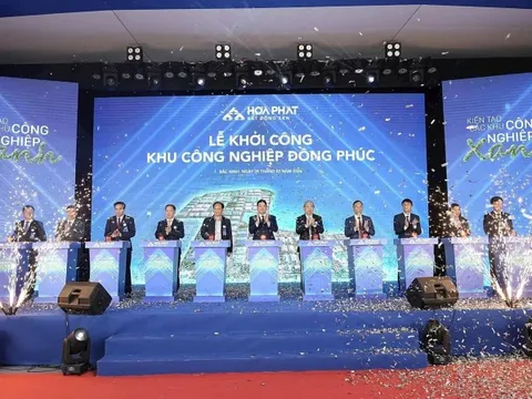 Hòa Phát khởi công Khu công nghiệp 3.730 tỷ đồng tại Bắc Ninh