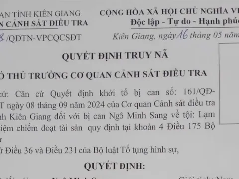 Giám đốc ngân hàng chiếm đoạt trên 5 tỷ đồng ra đầu thú