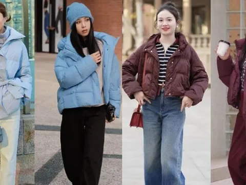 Tết này diện áo phao đừng chỉ chăm chăm đen với trắng: Ghim ngay 4 gam màu "phú quý" vừa sang vừa tôn da, mặc lên là thấy khí chất ngút ngàn