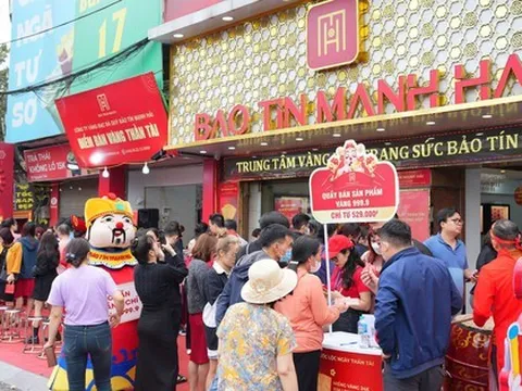 Người mua vàng tại Bảo Tín Mạnh Hải chú ý: Doanh nghiệp thông báo nóng về việc giao dịch vàng