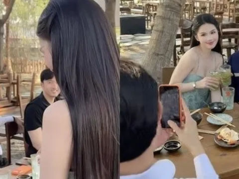 Lộ ảnh Ngọc Trinh ra mắt gia đình 1 nam diễn viên Vbiz giàu có, đẹp trai