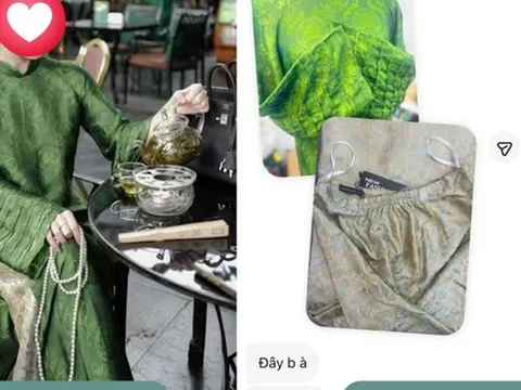 Cô gái "bóc phốt" shop online vì chiếc áo dài 4 triệu thảm họa