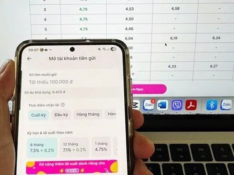 Gửi tiết kiệm online ngân hàng nào lãi suất cao nhất trong dịp Tết?