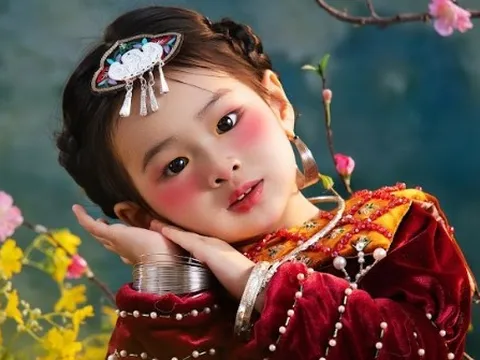 Ái nữ nhà mỹ nhân gốc Khánh Hoà gây sốt: 2 tuổi rưỡi nhưng trò chuyện được bằng cả tiếng Trung và tiếng Anh, yêu thích nghệ thuật từ nhỏ