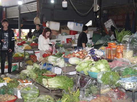 Hàng hóa, thực phẩm sau Tết sôi động trở lại, giá ổn định