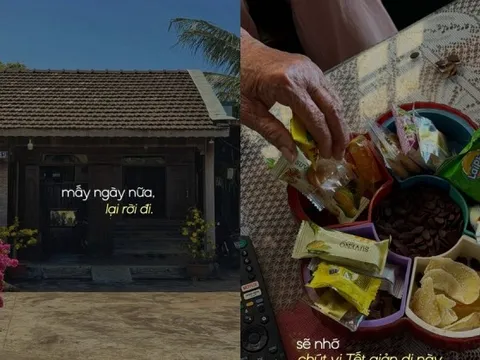 Chào nhé, Tết đi, mình cũng đi: Bộ ảnh đang viral vì ai nhìn vào cũng thấy “lụy” những thân thương này