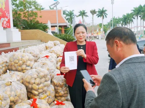 Lãnh đạo xã ở Hưng Yên livestream bán 4,5 tấn khoai tây giúp dân