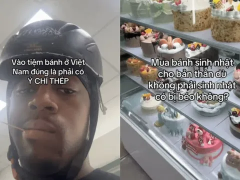 Trai Tây "gục ngã" trước tủ bánh Việt, phút chót đành ôm về một vật có thể "hủy diệt" sáu múi