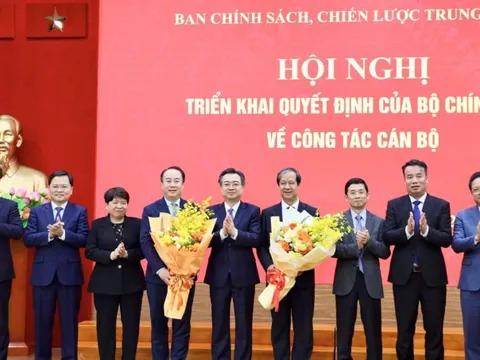 Ông Nguyễn Kim Sơn, Nguyễn Sỹ Hiệp giữ chức Phó ban Chính sách, chiến lược Trung ương