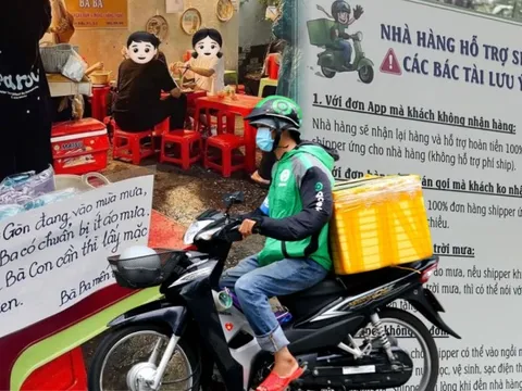 Từ nay, nhiều quán ăn ra luật đền tiền 100% khiến shipper vui mừng khôn xiết