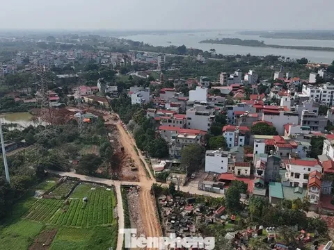 Cận cảnh tuyến bổ cập nước sông Tô Lịch trị giá 869 tỷ đồng đang thành hình