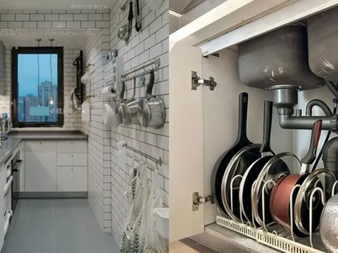 Đến nhà bạn học, tôi "đổ gục" khi nhìn vào căn bếp vỏn vẹn 2m²