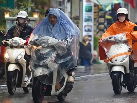 Miền Bắc liên tiếp đón không khí lạnh, nhiệt độ giảm sâu, trời mưa rét trở lại