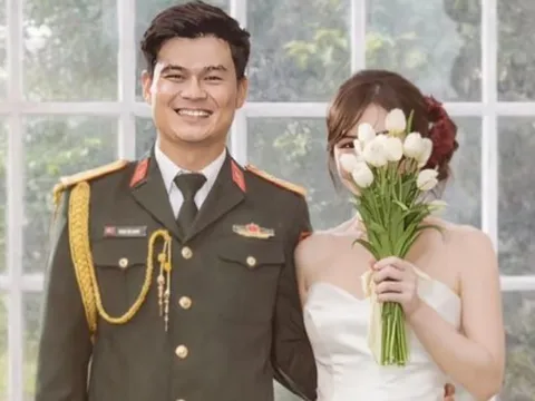 Ảnh cưới của Hoà Minzy và Đại uý quân đội?