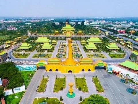 Thông báo mới nhất của Khu du lịch Đại Nam của vợ chồng bà Nguyễn Phương Hằng liên quan đến khu đền rộng 5.000m2