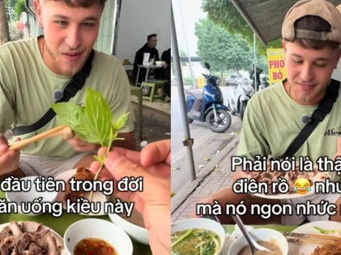 Không phải phở hay bánh mì, đây mới là món ăn sáng Việt khiến khách Tây thốt lên: “Lần đầu trong đời ăn kiểu này, thật điên rồ”