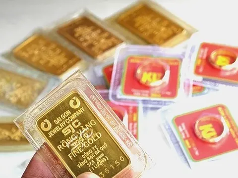 Chiều tối 11/3: Giá vàng nhẫn tại Bảo Tín Minh Châu và Bảo Tín Mạnh Hải giảm 700.000 đồng/lượng so với mức cao điểm