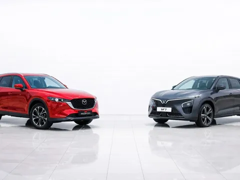 SUV hạng C: Mazda CX-5 vẫn là 'vua' nhưng một cái tên đang âm thầm vươn lên - Ford Terrirory, Hyundai Tucson coi chừng