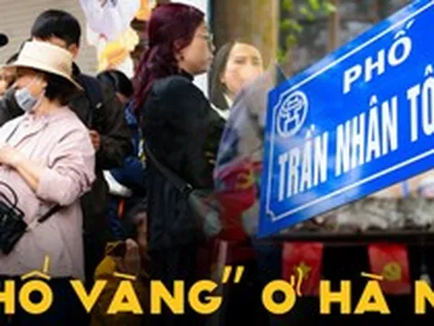 [CLIP] Con đường gần 1km ở Hà Nội có cả chục tiệm vàng: Bên xếp hàng dằng dặc - bên lại vắng tanh, vì sao?